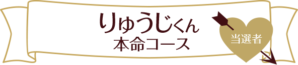 りゅうじくん  本命コース