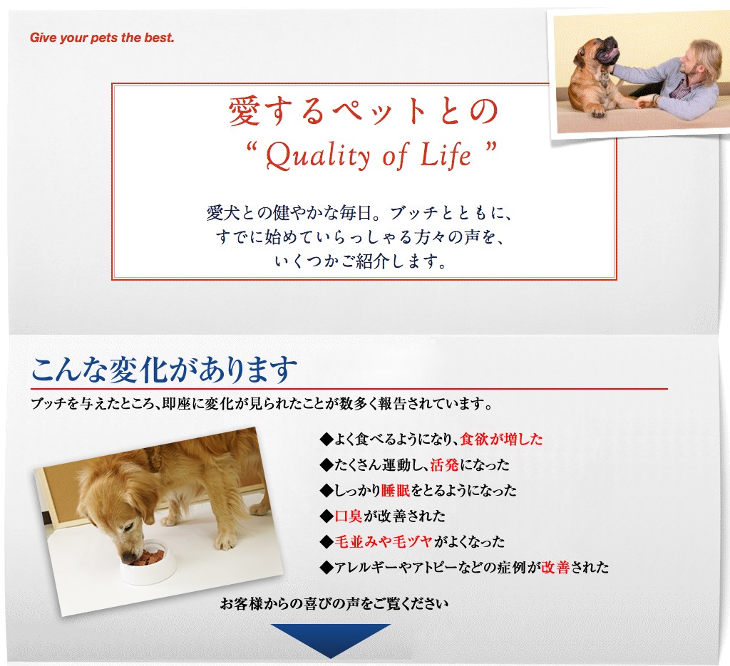 【ご存じですか？】犬の祖先は、肉食獣のオカミです。【犬の祖先は肉食獣。だから…】与えるなら、生肉以上のフードを。